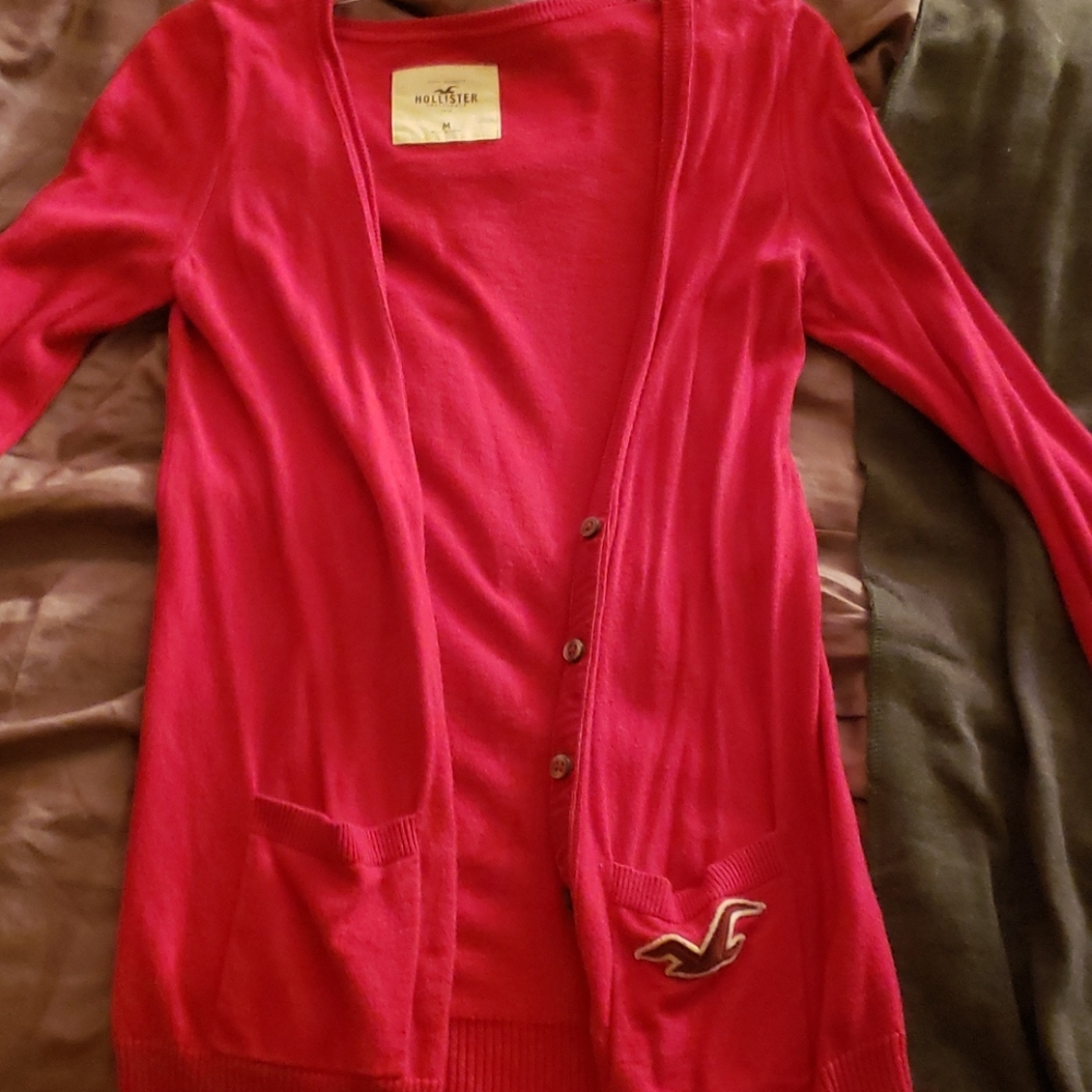 Hollister pink sweater